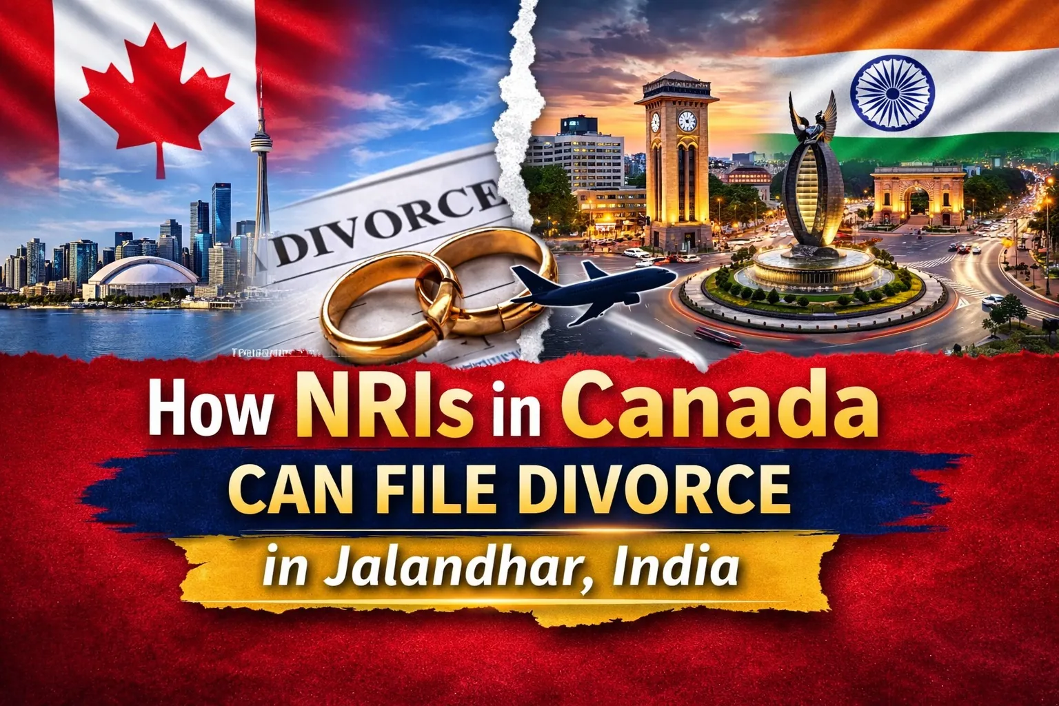 How NRIs in Canada Can File Divorce in Jalandhar, India